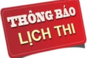 Kế hoạch kiểm tra hoc kỳ 2