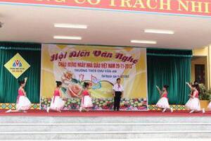 Hội diễn văn nghệ chào mừng ngày nhà giáo Việt nam 20/11