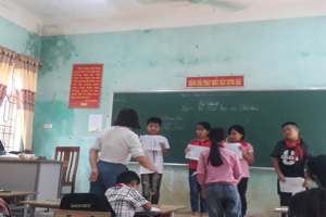Những thành công trong công tác bồi dưỡng giáo viên tham gia dự Hội thi giáo viên giỏi cấp huyện năm học 2022-2023 tại trường PTDTBT tiểu học 1 Tri Lễ.