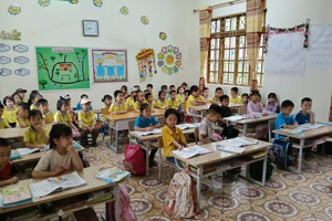 HOẠT ĐỘNG ĐÓN HỌC SINH MẦM NON THAM QUAN TRƯỜNG TIỂU HỌC TẠI TRƯỜNG PTDTBT TIỂU HỌC 1 TRI LỄ