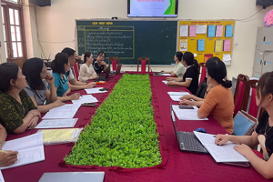 TRƯỜNG PTDTBT TIỂU HỌC 1 TRI LỄ TỔ CHỨC SINH HOẠT CHUYÊN MÔN CẤP TRƯỜNG TRIỂN KHAI SỬ DỤNG HỌC BẠ SỐ